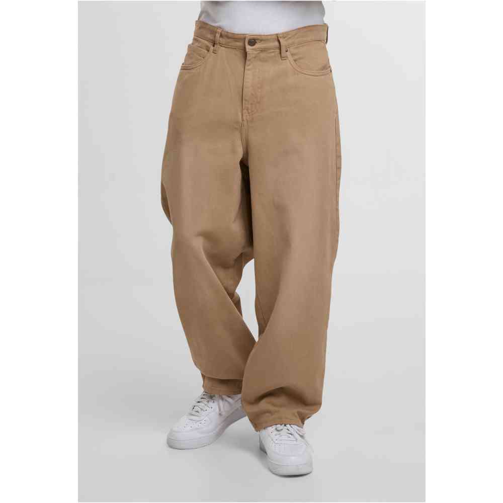 Urban Classics - Tapered Heavy Ounce Baggy Pantalon coupe standard - Beige